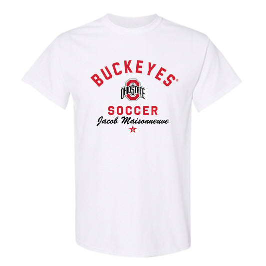Ohio State - NCAA Men's Soccer : Jacob Maisonneuve - Classic Shersey T-Shirt-0