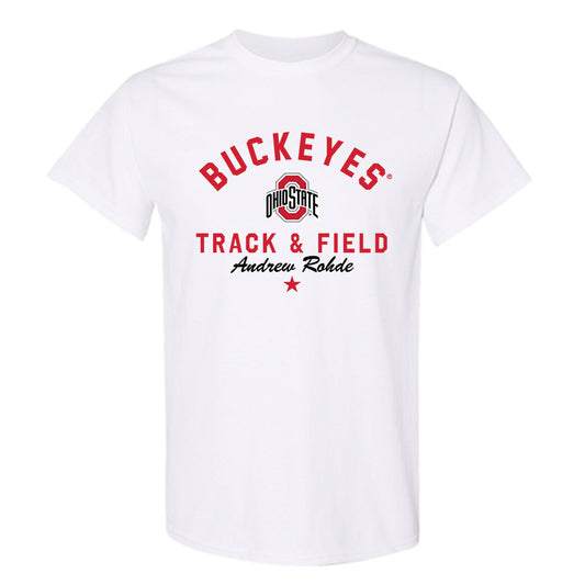 Ohio State - NCAA Men's Track & Field : Andrew Rohde - Classic Shersey T-Shirt-0