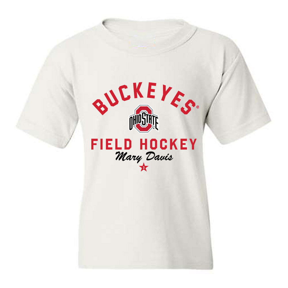 Ohio State - NCAA Women's Field Hockey : Mary Davis - Classic Shersey Youth T-Shirt-0