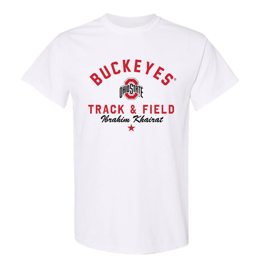 Ohio State - NCAA Men's Track & Field : Ibrahim Khairat - Classic Shersey T-Shirt-0