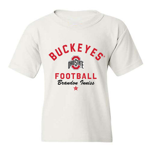 Ohio State - NCAA Football : Brandon Inniss - Classic Shersey Youth T-Shirt-0