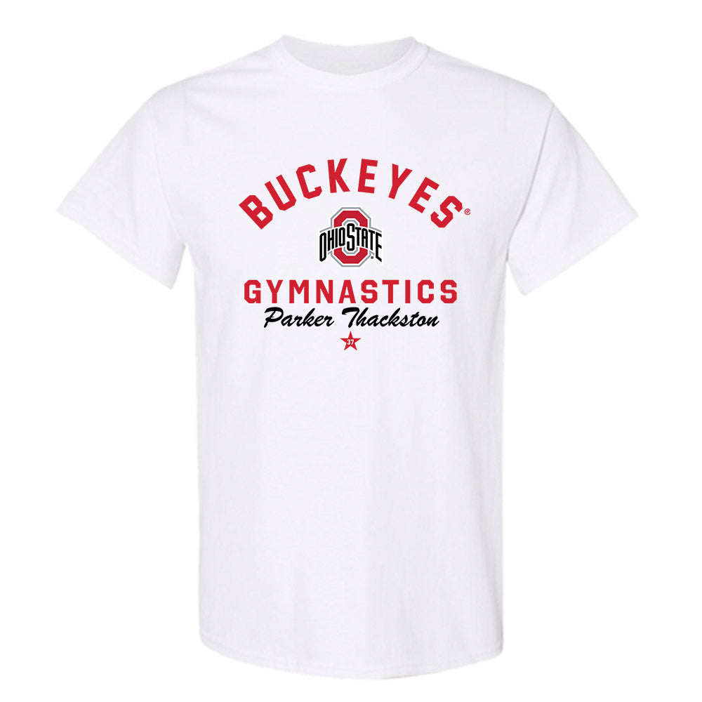 Ohio State - NCAA Men's Gymnastics : Parker Thackston - Classic Shersey T-Shirt-0