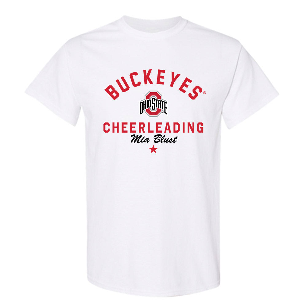 Ohio State - NCAA Cheerleading : Mia Blust - Classic Shersey T-Shirt-0