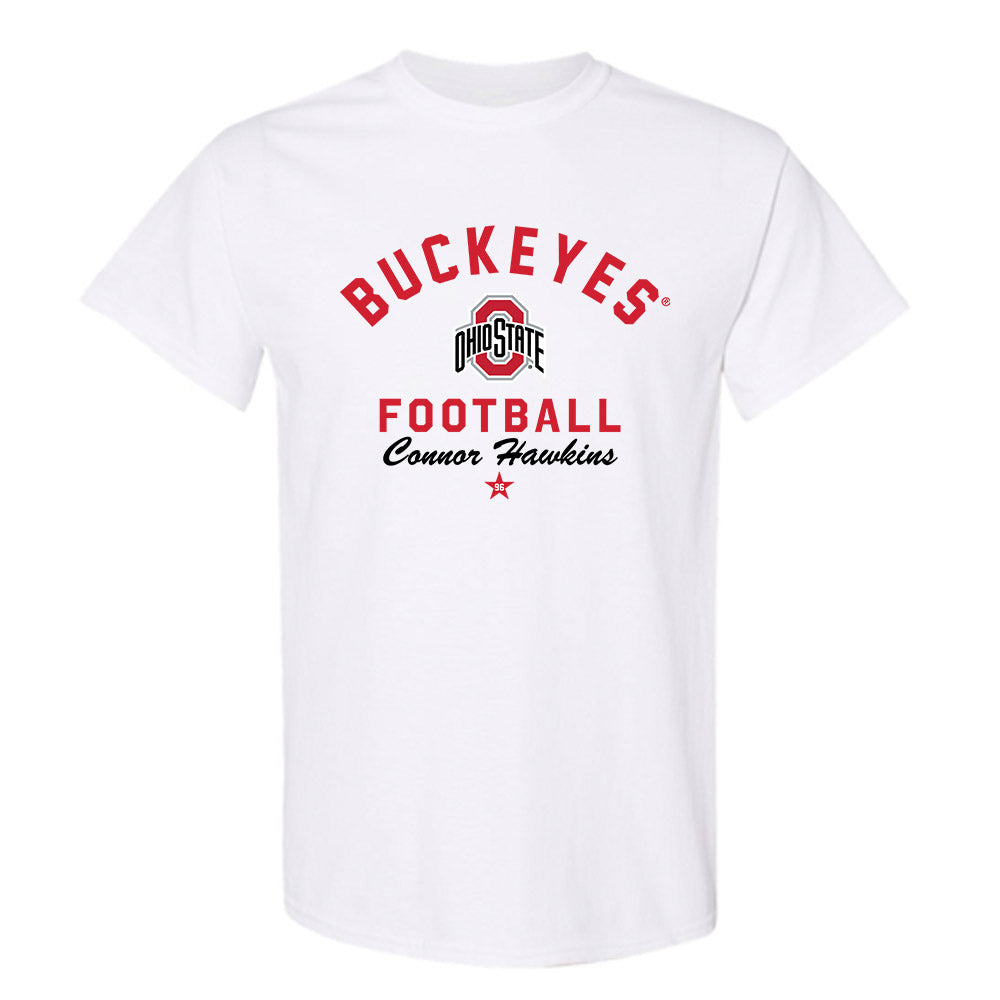 Ohio State - NCAA Football : Connor Hawkins - Classic Shersey T-Shirt-0