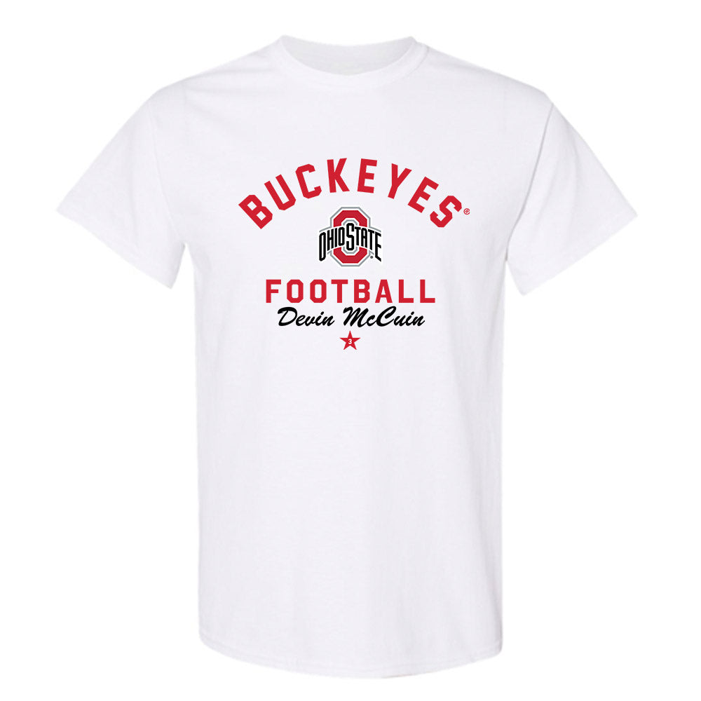 Ohio State - NCAA Football : Devin McCuin - Classic Shersey T-Shirt-0