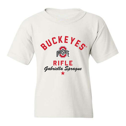 Ohio State - NCAA Rifle : Gabriella Sprague - Classic Shersey Youth T-Shirt-0