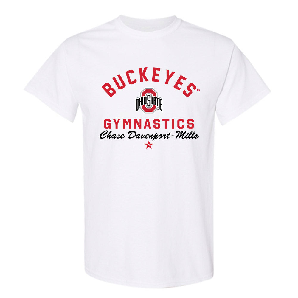 Ohio State - NCAA Men's Gymnastics : Chase Davenport-Mills - Classic Shersey T-Shirt-0