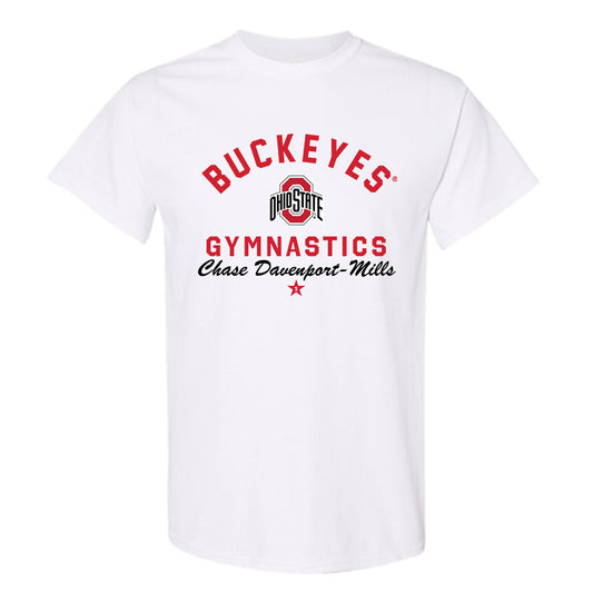 Ohio State - NCAA Men's Gymnastics : Chase Davenport-Mills - Classic Shersey T-Shirt-0