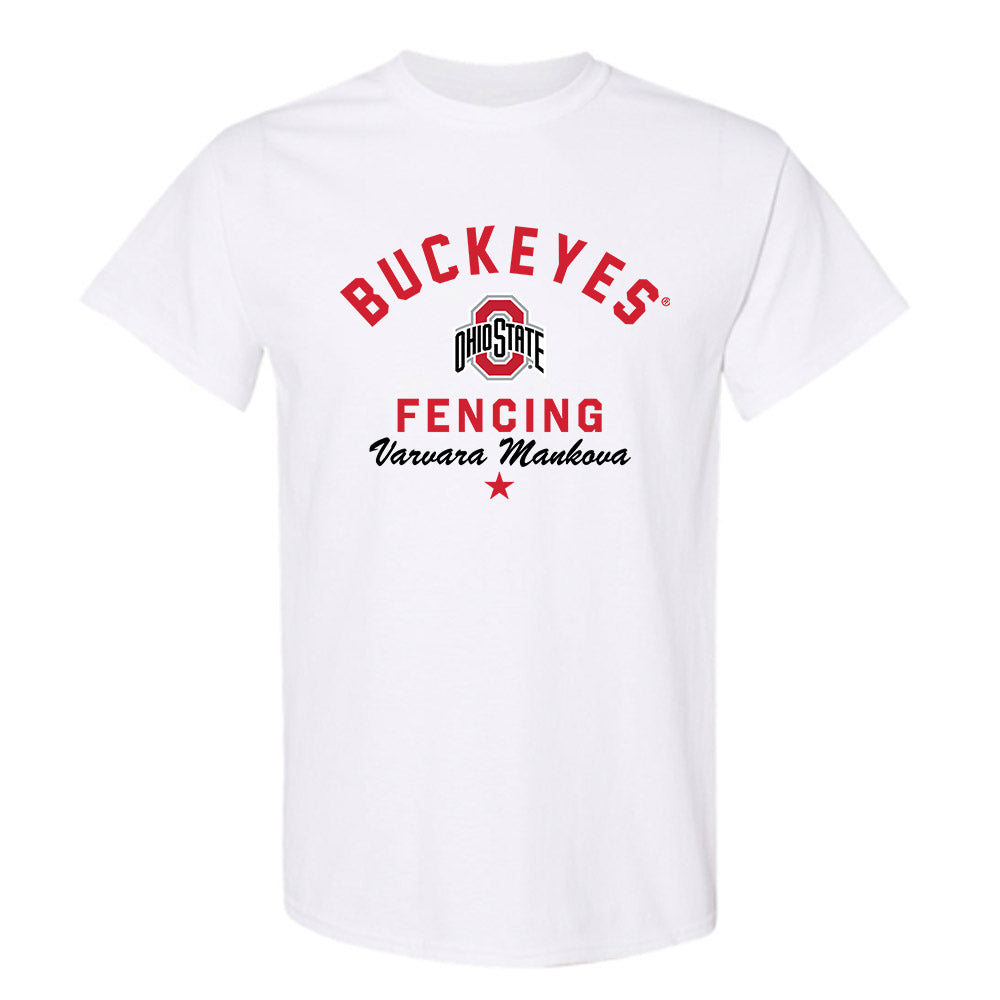 Ohio State - NCAA Women's Fencing : Varvara Mankova - Classic Shersey T-Shirt-0