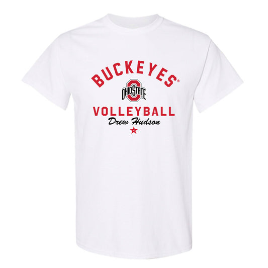 Ohio State - NCAA Men's Volleyball : Drew Hudson - Classic Shersey T-Shirt-0