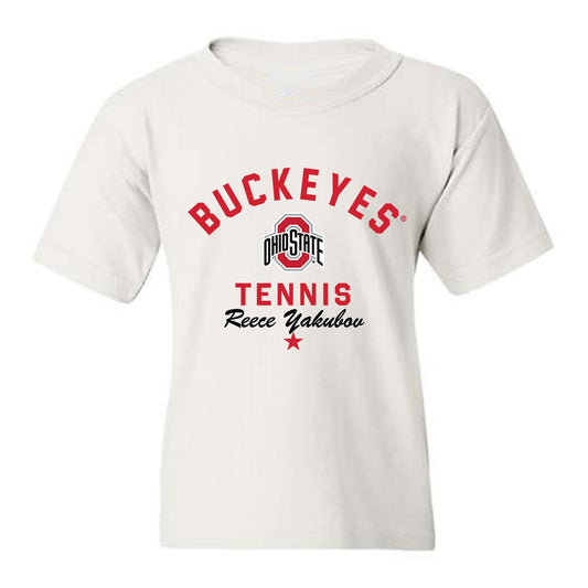 Ohio State - NCAA Men's Tennis : Reece Yakubov - Classic Shersey Youth T-Shirt-0