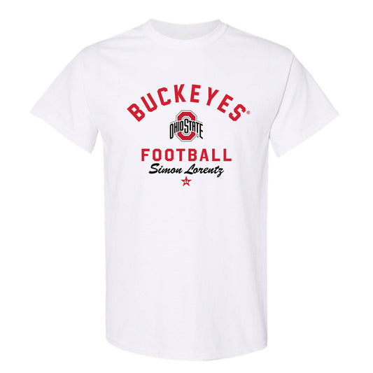 Ohio State - NCAA Football : Simon Lorentz - Classic Shersey T-Shirt-0
