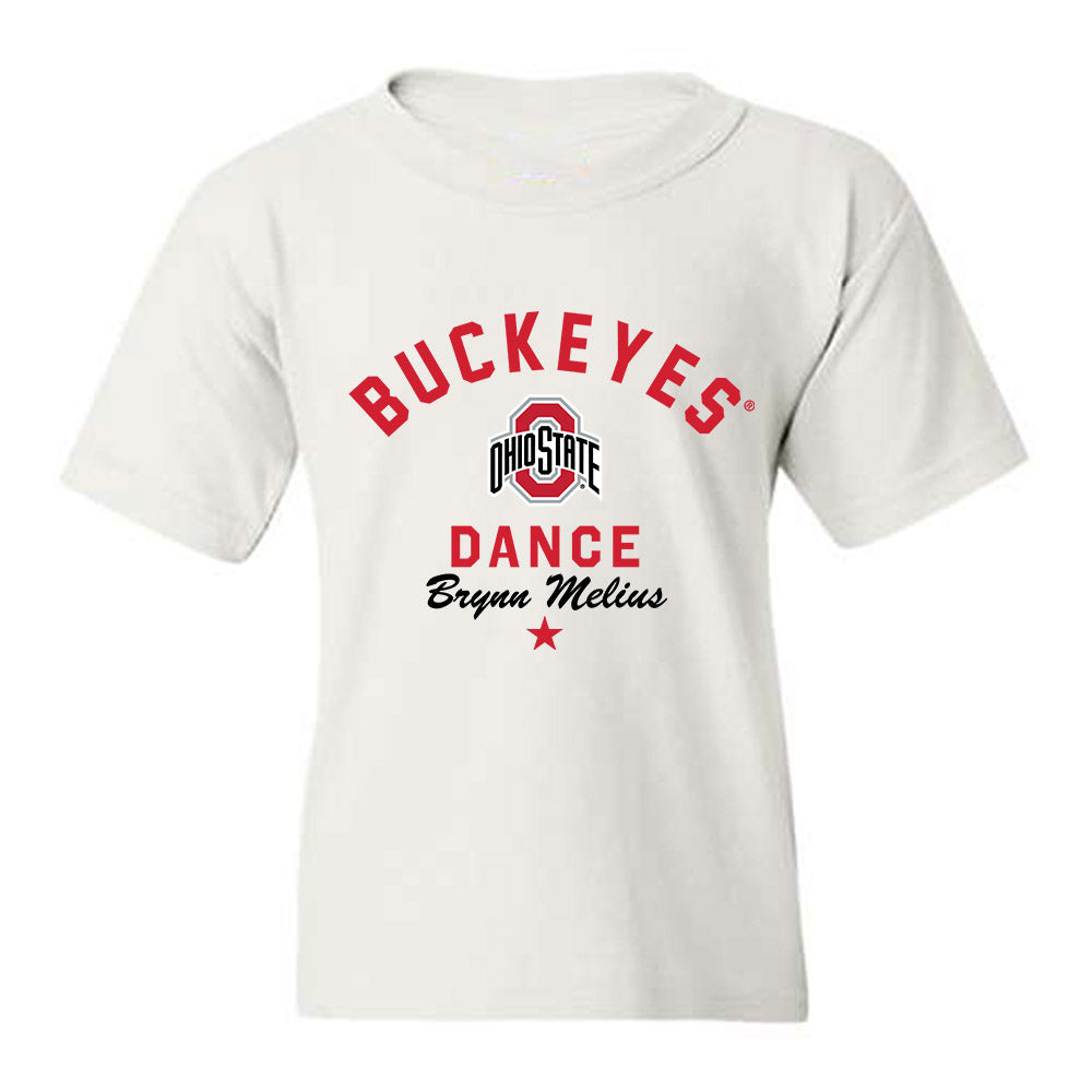 Ohio State - Dance Team : Brynn Melius - Classic Shersey Youth T-Shirt-0
