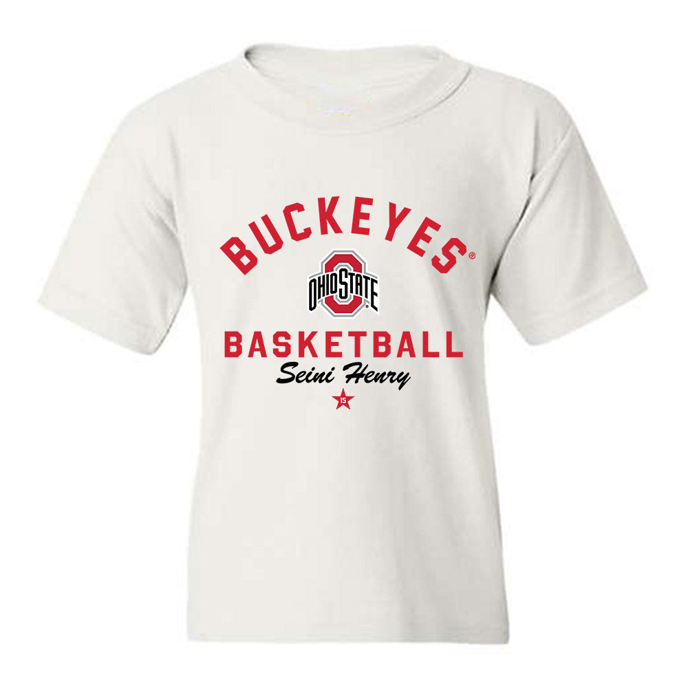 Ohio State - NCAA Women's Basketball : Seini Henry - Classic Shersey Youth T-Shirt-0