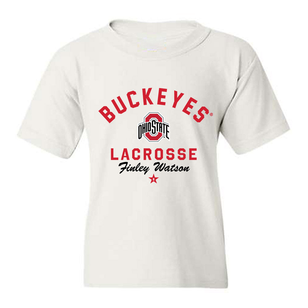 Ohio State - NCAA Men's Lacrosse : Finley Watson - Classic Shersey Youth T-Shirt-0