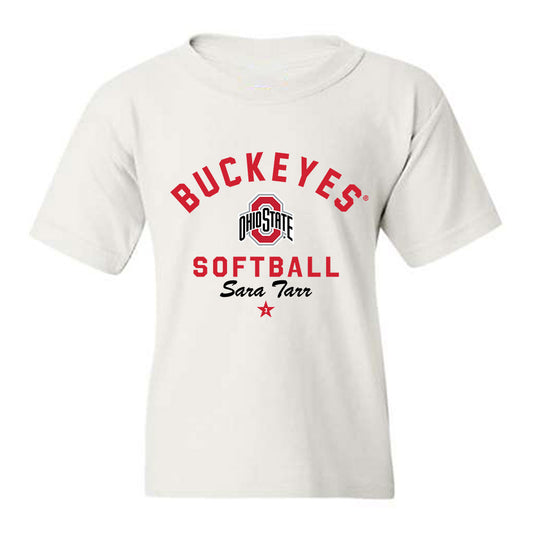 Ohio State - NCAA Softball : Sara Tarr - Classic Shersey Youth T-Shirt-0