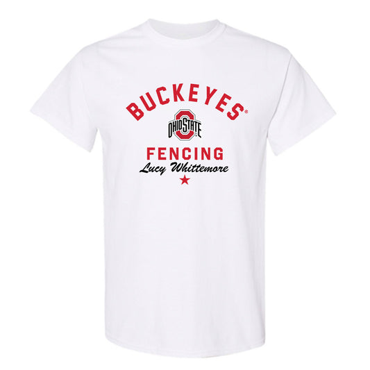 Ohio State - NCAA Women's Fencing : Lucy Whittemore - Classic Shersey T-Shirt-0
