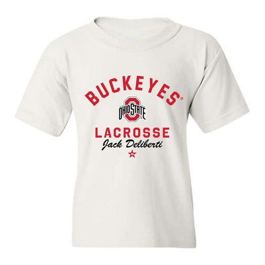 Ohio State - NCAA Men's Lacrosse : Jack Deliberti - Classic Shersey Youth T-Shirt-0