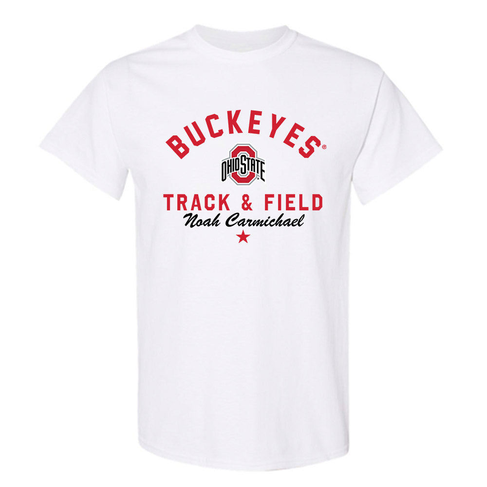 Ohio State - NCAA Men's Track & Field : Noah Carmichael - Classic Shersey T-Shirt-0