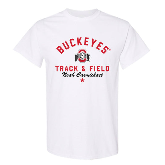 Ohio State - NCAA Men's Track & Field : Noah Carmichael - Classic Shersey T-Shirt-0