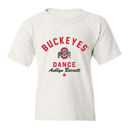 Ohio State - Dance Team : Ashlyn Barrett - Classic Shersey Youth T-Shirt-0