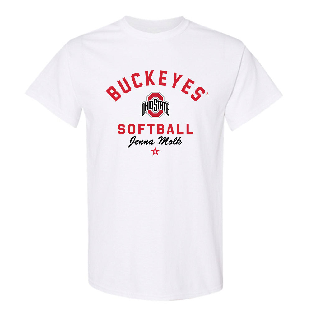 Ohio State - NCAA Softball : Jenna Molk - Classic Shersey T-Shirt-0