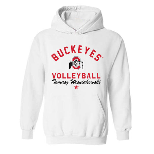 Ohio State - NCAA Men's Volleyball : Tomasz Wisniakowski - Classic Shersey Hooded Sweatshirt-0