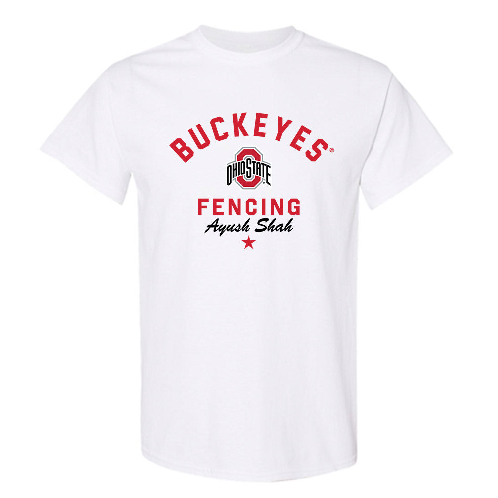 Ohio State - NCAA Men's Fencing : Ayush Shah - Classic Shersey T-Shirt-0