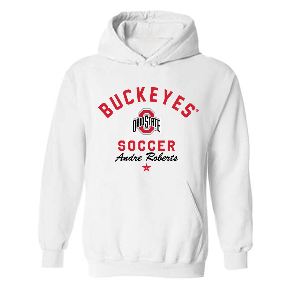 Ohio State - NCAA Men's Soccer : Andre Roberts - Classic Shersey Hooded Sweatshirt-0