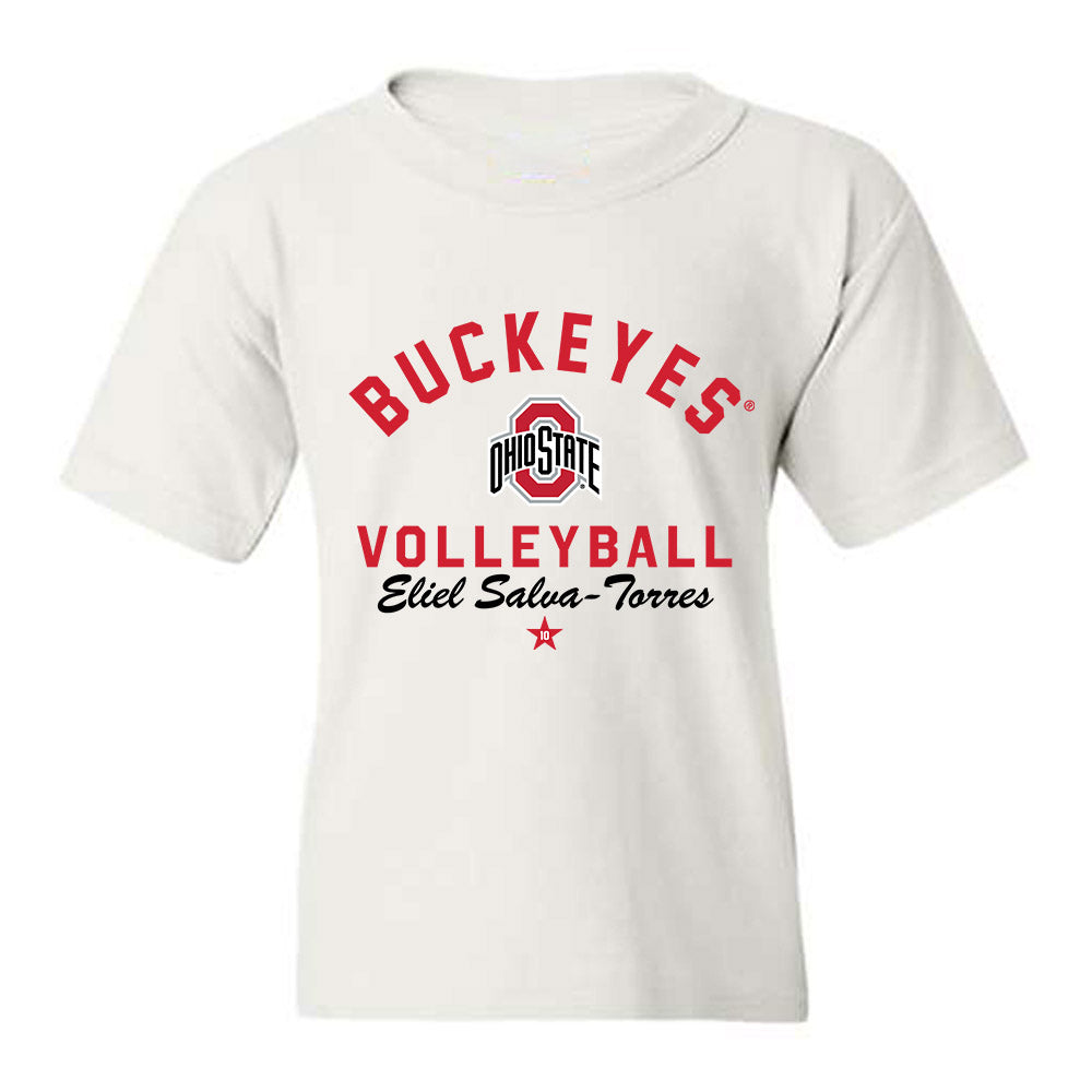 Ohio State - NCAA Men's Volleyball : Eliel Salva-Torres - Classic Shersey Youth T-Shirt-0