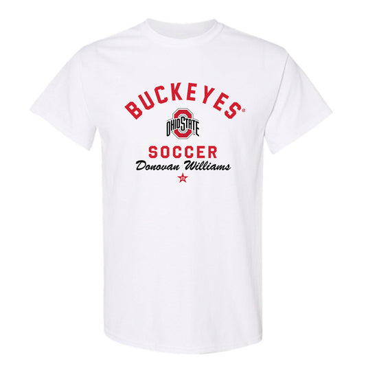 Ohio State - NCAA Men's Soccer : Donovan Williams - Classic Shersey T-Shirt-0