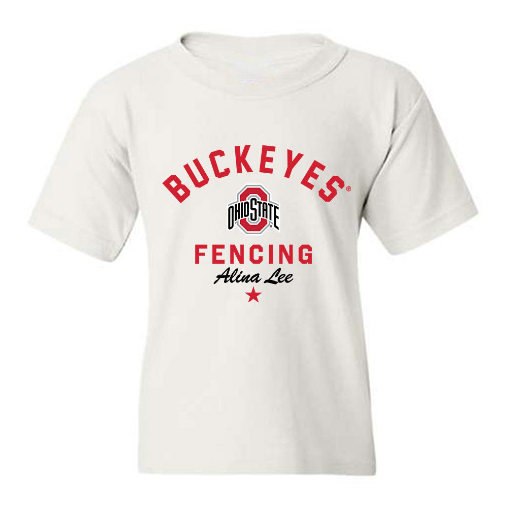 Ohio State - NCAA Women's Fencing : Alina Lee - Classic Shersey Youth T-Shirt-0