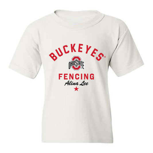 Ohio State - NCAA Women's Fencing : Alina Lee - Classic Shersey Youth T-Shirt-0