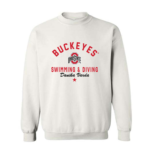 Ohio State - NCAA Women's Swimming & Diving : Danika Varda - Classic Shersey Crewneck Sweatshirt-0