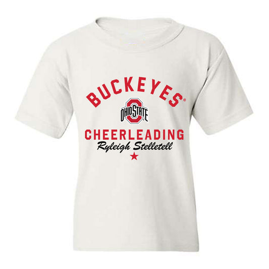 Ohio State - NCAA Cheerleading : Ryleigh Stelletell - Classic Shersey Youth T-Shirt-0