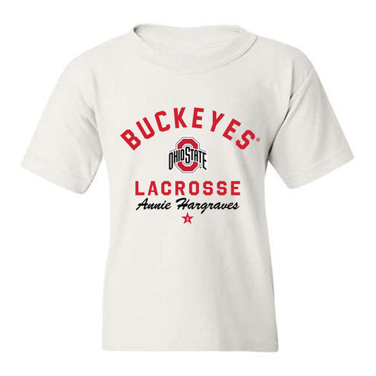 Ohio State - NCAA Women's Lacrosse : Annie Hargraves - Classic Shersey Youth T-Shirt-0