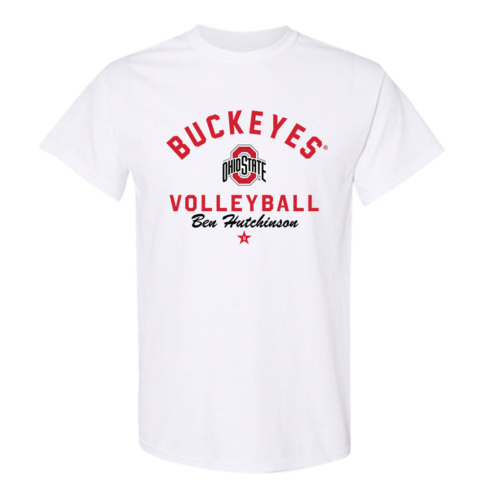 Ohio State - NCAA Men's Volleyball : Ben Hutchinson - Classic Shersey T-Shirt-0