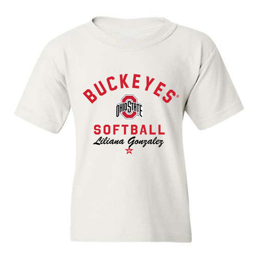 Ohio State - NCAA Softball : Liliana Gonzalez - Classic Shersey Youth T-Shirt-0