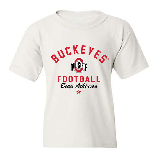 Ohio State - NCAA Football : Beau Atkinson - Classic Shersey Youth T-Shirt-0