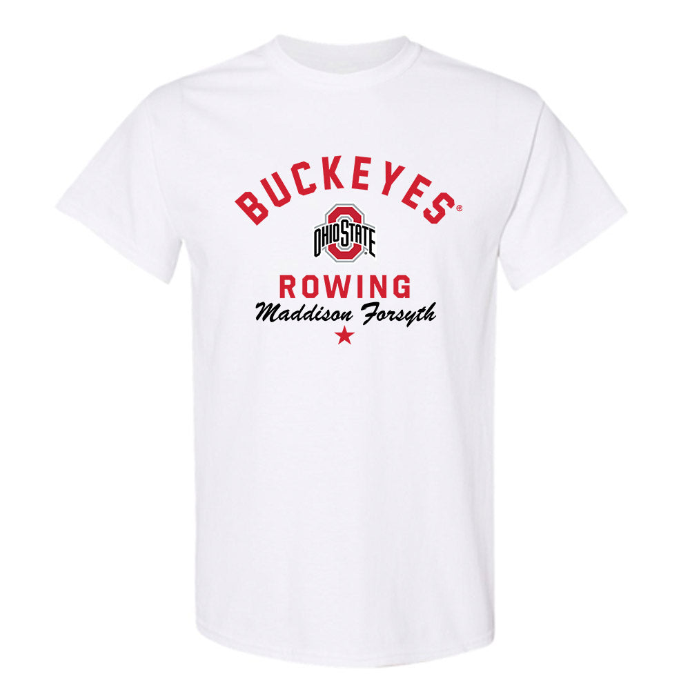 Ohio State - NCAA Women's Rowing : Maddison Forsyth - Classic Shersey T-Shirt-0