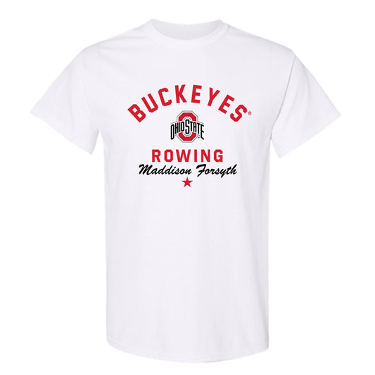 Ohio State - NCAA Women's Rowing : Maddison Forsyth - Classic Shersey T-Shirt-0