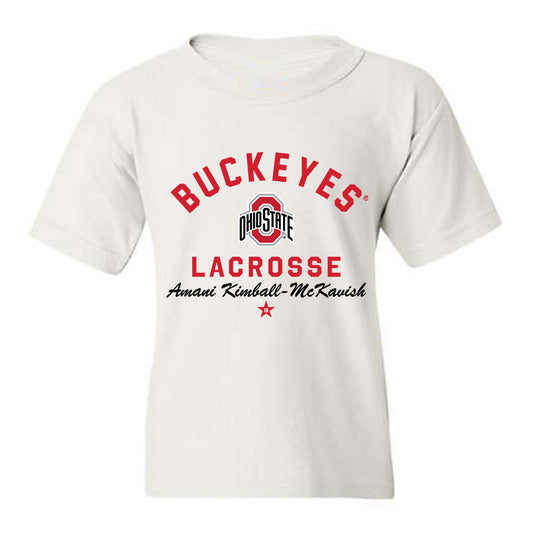 Ohio State - NCAA Women's Lacrosse : Amani Kimball-McKavish - Classic Shersey Youth T-Shirt-0