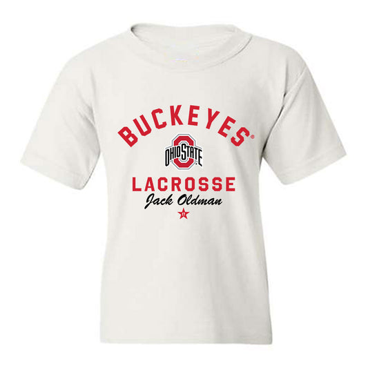 Ohio State - NCAA Men's Lacrosse : Jack Oldman - Classic Shersey Youth T-Shirt-0