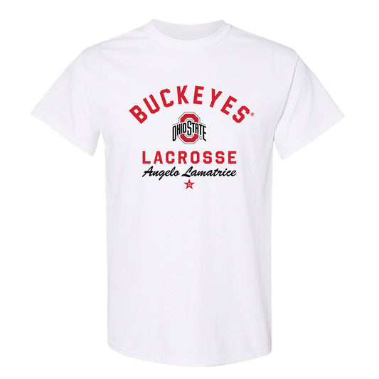 Ohio State - NCAA Men's Lacrosse : Angelo Lamatrice - Classic Shersey T-Shirt-0