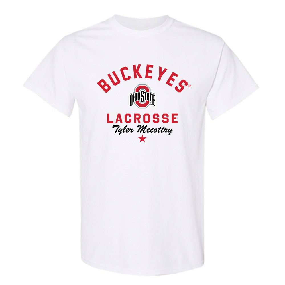 Ohio State - NCAA Men's Lacrosse : Tyler Mccottry - Classic Shersey T-Shirt-0