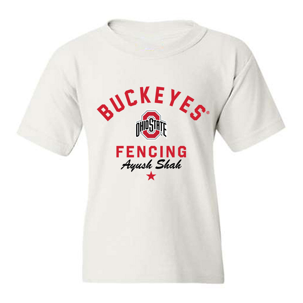 Ohio State - NCAA Men's Fencing : Ayush Shah - Classic Shersey Youth T-Shirt-0