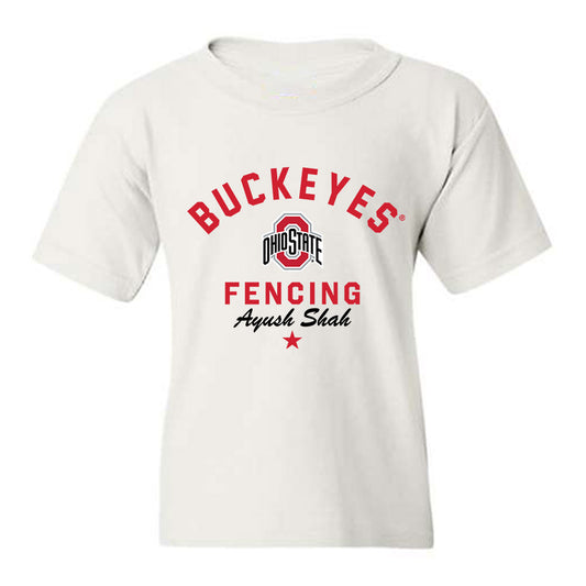 Ohio State - NCAA Men's Fencing : Ayush Shah - Classic Shersey Youth T-Shirt-0