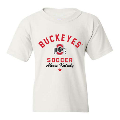 Ohio State - NCAA Women's Soccer : Alexis Knisely - Classic Shersey Youth T-Shirt-0