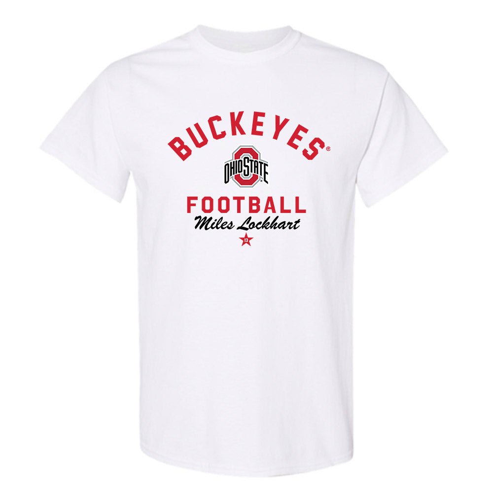 Ohio State - NCAA Football : Miles Lockhart - Classic Shersey T-Shirt-0