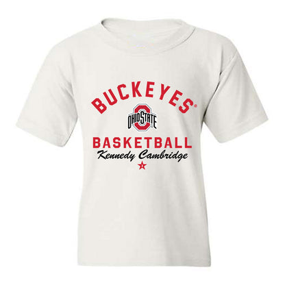Ohio State - NCAA Women's Basketball : Kennedy Cambridge - Classic Shersey Youth T-Shirt-0